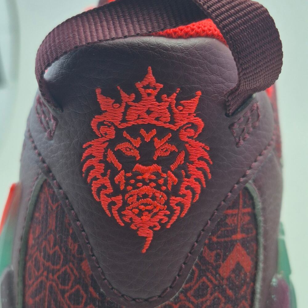 NIKE Lebron Witness 7 SE GS "Team Red Jade" Shoes Youth Size 5Y - Picture 12 of 12